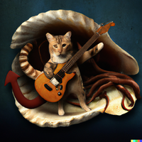 DALL·E 2022-10-06 09.53.05 - a shelhfish with a cat playing guitar inside of it photo realistic.png