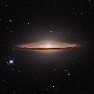Galáxia do Sombreiro - nova imagem composta